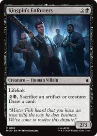Kingpin's Enforcers - Marvel Super Heroes - Magic: The Gathering card