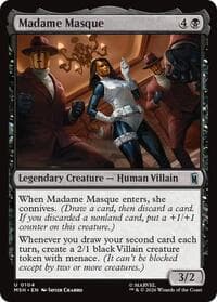 Madame Masque - Marvel Super Heroes - Magic: The Gathering card