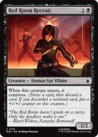 Red Room Recruit - Marvel Super Heroes - Magic: The Gathering card
