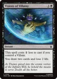 Visions of Villainy - Marvel Super Heroes - Magic: The Gathering card