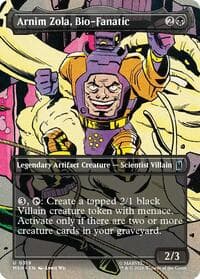 Arnim Zola, Bio-Fanatic (Borderless) - Marvel Super Heroes - Magic: The Gathering card