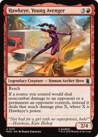 Hawkeye, Young Avenger - Marvel Super Heroes - Magic: The Gathering card