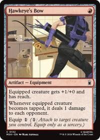 Hawkeye's Bow - Marvel Super Heroes - Magic: The Gathering card