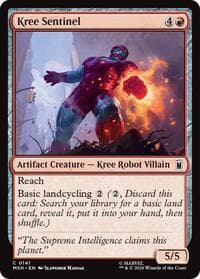 Kree Sentinel - Marvel Super Heroes - Magic: The Gathering card