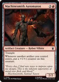 Machinesmith Automaton - Marvel Super Heroes - Magic: The Gathering card