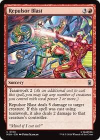 Repulsor Blast - Marvel Super Heroes - Magic: The Gathering card