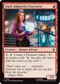 Stark Industries Executive - Marvel Super Heroes - Magic: The Gathering card