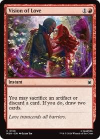 Vision of Love - Marvel Super Heroes - Magic: The Gathering card