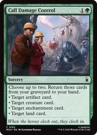 Call Damage Control - Marvel Super Heroes - Magic: The Gathering card