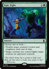 Epic Fight - Marvel Super Heroes - Magic: The Gathering card