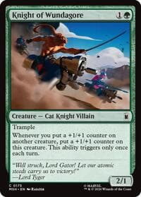 Knight of Wundagore - Marvel Super Heroes - Magic: The Gathering card