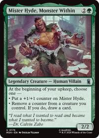 Mister Hyde, Monster Within - Marvel Super Heroes - Magic: The Gathering card