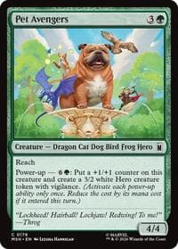 Pet Avengers - Marvel Super Heroes - Magic: The Gathering card