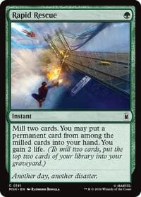 Rapid Rescue - Marvel Super Heroes - Magic: The Gathering card