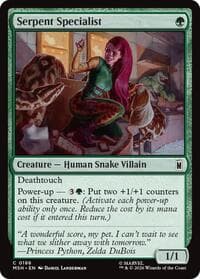 Serpent Specialist - Marvel Super Heroes - Magic: The Gathering card