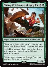 Shang-Chi, Master of Kung Fu - Marvel Super Heroes - Magic: The Gathering card
