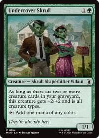 Undercover Skrull - Marvel Super Heroes - Magic: The Gathering card