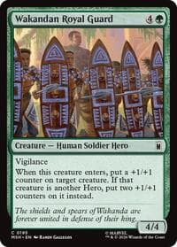 Wakandan Royal Guard - Marvel Super Heroes - Magic: The Gathering card