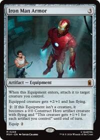 Iron Man Armor - Marvel Super Heroes - Magic: The Gathering card