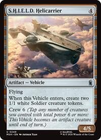S.H.I.E.L.D. Helicarrier - Marvel Super Heroes - Magic: The Gathering card