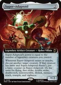 Super-Adaptoid (Extended Art) - Marvel Super Heroes - Magic: The Gathering card