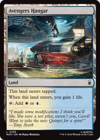 Avengers Hangar - Marvel Super Heroes - Magic: The Gathering card