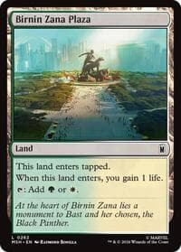 Birnin Zana Plaza - Marvel Super Heroes - Magic: The Gathering card