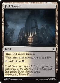 Fisk Tower - Marvel Super Heroes - Magic: The Gathering card