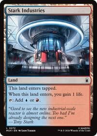 Stark Industries - Marvel Super Heroes - Magic: The Gathering card