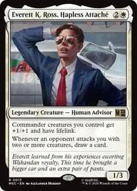 Everett K. Ross, Hapless Attache - Commander: Marvel Super Heroes - Magic: The Gathering card