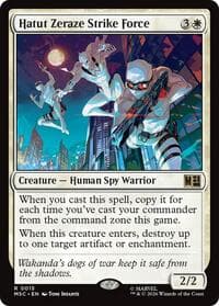 Hatut Zeraze Strike Force - Commander: Marvel Super Heroes - Magic: The Gathering card