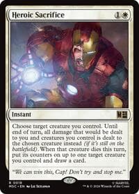 Heroic Sacrifice - Commander: Marvel Super Heroes - Magic: The Gathering card