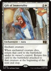 Gift of Immortality - Commander: Marvel Super Heroes - Magic: The Gathering card