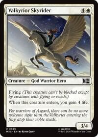 Valkyrior Skyrider - Commander: Marvel Super Heroes - Magic: The Gathering card