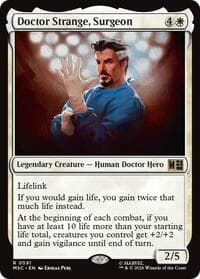 Doctor Strange, Surgeon - Commander: Marvel Super Heroes - Magic: The Gathering card