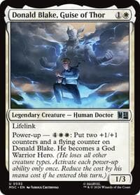Donald Blake, Guise of Thor - Commander: Marvel Super Heroes - Magic: The Gathering card