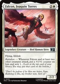 Falcon, Joaquin Torres - Commander: Marvel Super Heroes - Magic: The Gathering card