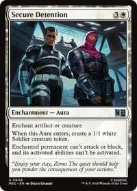 Secure Detention - Commander: Marvel Super Heroes - Magic: The Gathering card