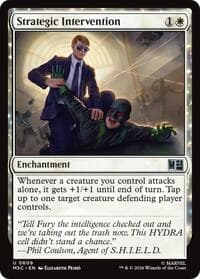 Strategic Intervention - Commander: Marvel Super Heroes - Magic: The Gathering card