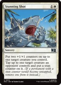 Stunning Shot - Commander: Marvel Super Heroes - Magic: The Gathering card