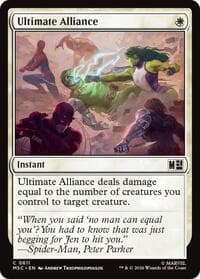 Ultimate Alliance - Commander: Marvel Super Heroes - Magic: The Gathering card