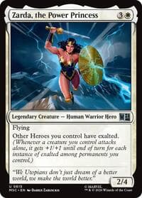 Zarda, the Power Princess - Commander: Marvel Super Heroes - Magic: The Gathering card