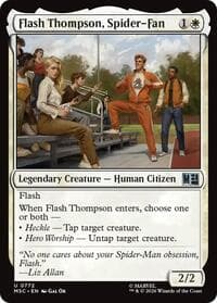 Flash Thompson, Spider-Fan - Commander: Marvel Super Heroes - Magic: The Gathering card