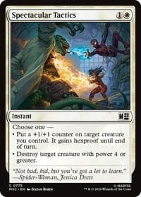 Spectacular Tactics - Commander: Marvel Super Heroes - Magic: The Gathering card