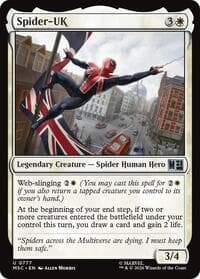Spider-UK - Commander: Marvel Super Heroes - Magic: The Gathering card