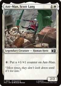 Ant-Man, Scott Lang (0834) - Commander: Marvel Super Heroes - Magic: The Gathering card