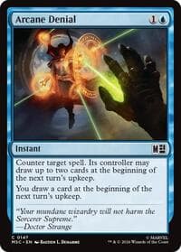 Arcane Denial - Commander: Marvel Super Heroes - Magic: The Gathering card