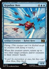 Repulsor Bots - Commander: Marvel Super Heroes - Magic: The Gathering card
