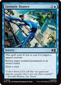 Fantastic Bounce - Commander: Marvel Super Heroes - Magic: The Gathering card