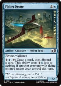 Flying Drone - Commander: Marvel Super Heroes - Magic: The Gathering card